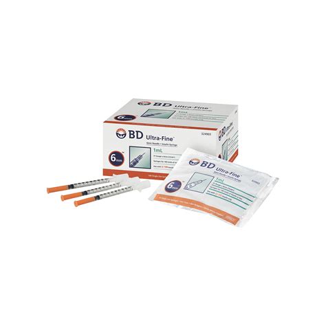 Bd Ultrafine Syringe 10ml 31g 6mm Diabetes Shop