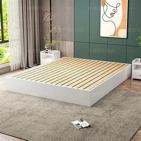 Sgsalestatami Bed Frame Solid Wood Bed Frame Super Single Queen King