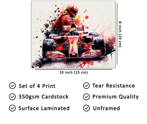 Cng Digital Formula Racing Poster Race Car Wall Decor F Racing Wall