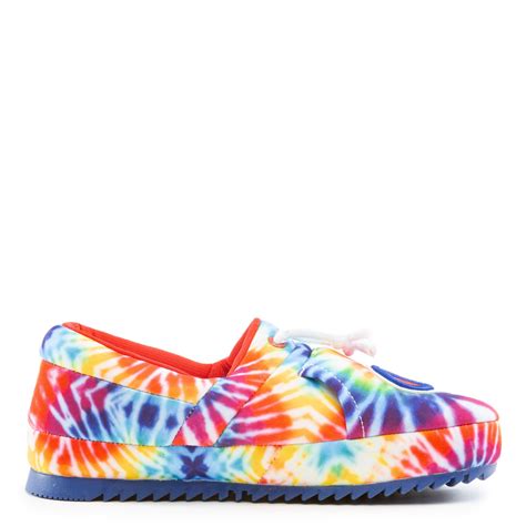 Champion Gs University Tie Dye Slippers Cp101330y Shiekh