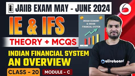 Jaiib Exam Ie Ifs Theory Mcqs Indian Financial System An