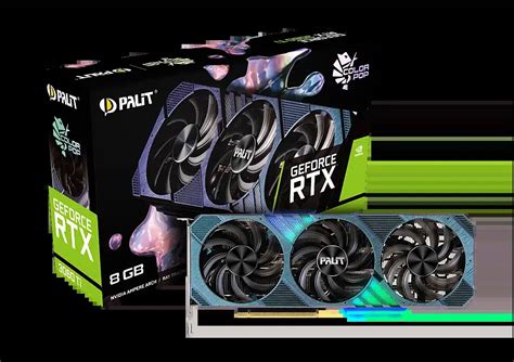 Palit Rtx 3060 Ti 8gb Gddr6 Colorpop Color Shifting Graphics Card Bermor Techzone