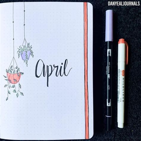 April Bullet Journal Cover Ideas Everyone Needs To See The Curious