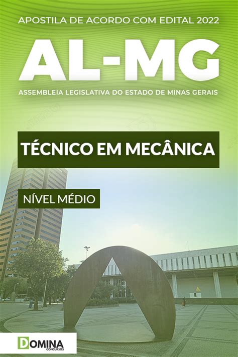 Apostila Concurso Al Mg 2022 Técnico Em Mecânica