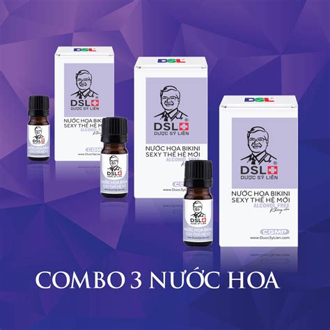 Combo Chai Nước Hoa Bikini Sexy Thế Hệ Mới g Dsl