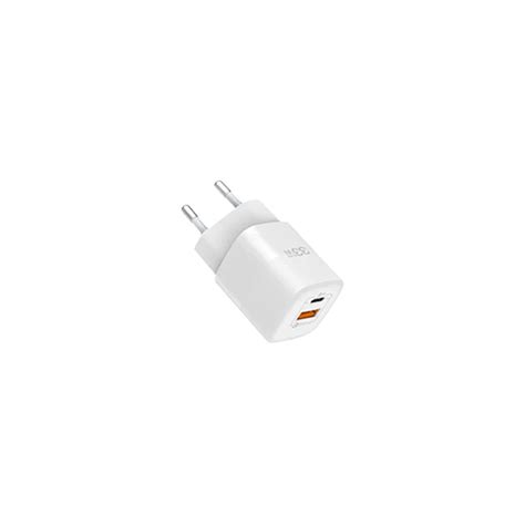 Best WiWU 33W Gan Fast Charger USB C QC3 0 Power Adapter White