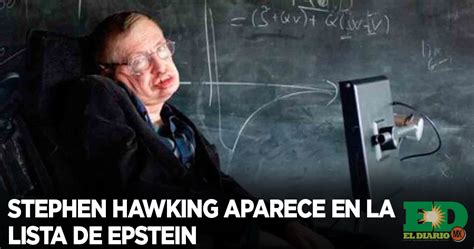 Stephen Hawking Aparece En La Lista De Epstein