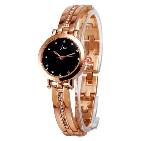 Jw Stainless Steel Alloy Women Watches Bracelet Clasp Ladies Stainless