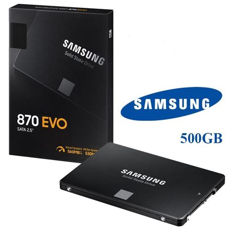 Ssd Samsung 870 Evo 2 5 Inch Sata Iii 500gb Shopee Việt Nam