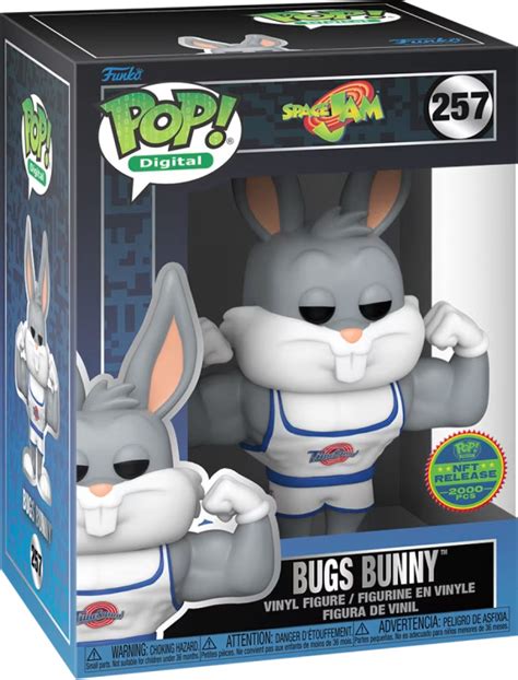 Figurine Pop Space Jam 257 Pas Cher Bugs Bunny Digital Pop