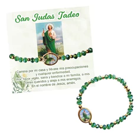 Pulseras San Judas Tadeo Oraci N Recuerdos Econ Micos En Venta En