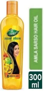 Dabur SARSO AMLA HAIR OIL PACK OF 1 300ML Hair Oil Price In India