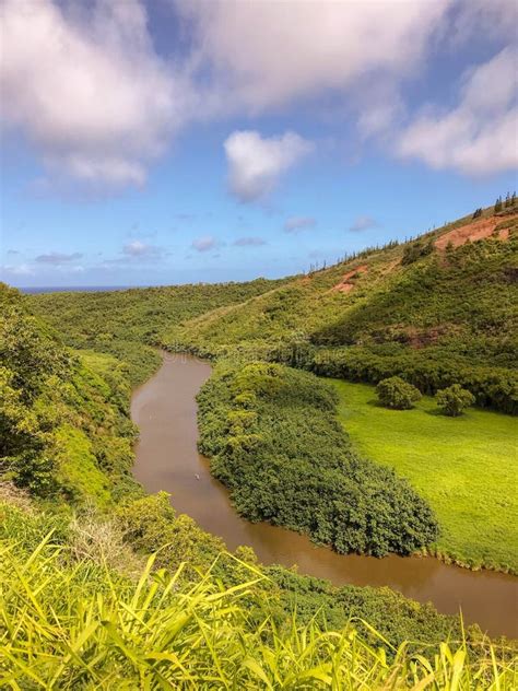 Wailua River Kauai Hawaii Stock Photo Image Of Landscape 20143104