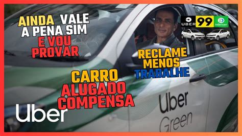 AINDA VALE APENA TRABALHAR NOS APLICATIVOS CARRO ALUGADO UBER