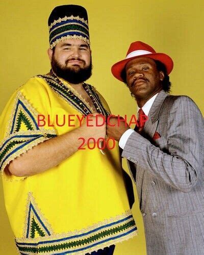 Akeem One Man Gang And Slick Wrestler 8 X 10 Wrestling Photo Wcw Wwf Ebay