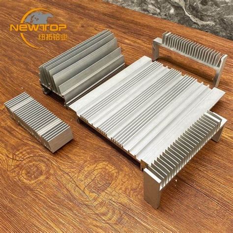 Extrusion Profiles Anodized Color Aluminum Heat Sink Plating Heat Sink