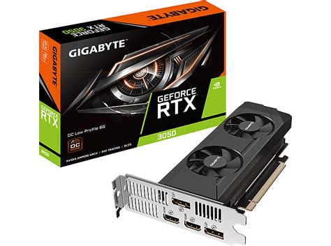GIGABYTE GeForce RTX 3050 OC Low Profile 6G (NVIDIA, Grafikkarte) | SATURN
