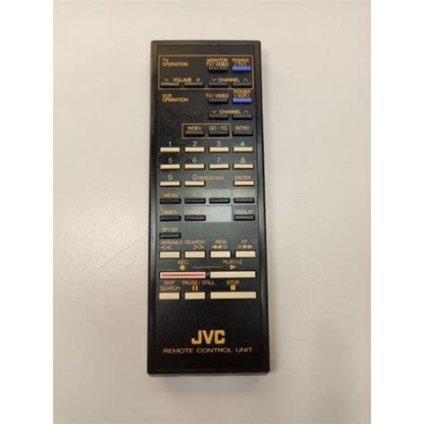 Controle Remoto Jvc Antigo Video Cassete Modelo Pq10544l Shopee Brasil