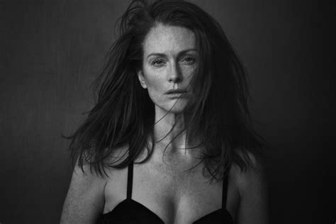 Julianne Moore Photographed By Peter Lindbergh For Pirelli Calendar