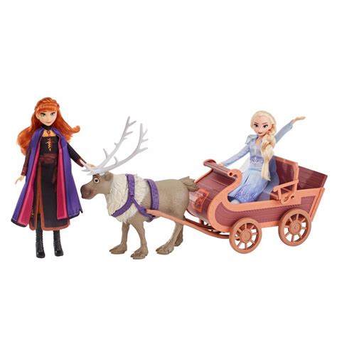 Купить FROZEN 2 Куклы Эльза и Анна в санях + СВЕН: отзывы, фото и ...