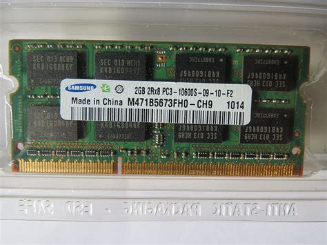 Samsung 2 GB DDR3 Laptop Ram 10600MHz 1333MHz SODIMM With 3 Year