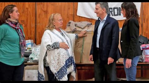 Angela Murano quedó sorprendida por la entrega de mercadería de Macri