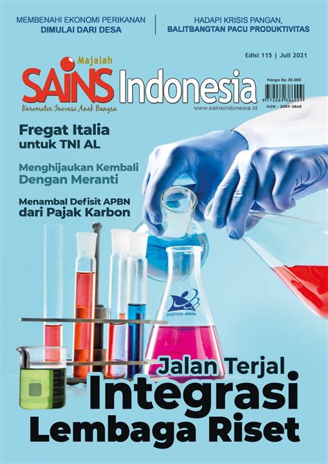 Majalah Sains Indonesia Edisi 115 Juli 2021 Sains Indonesia