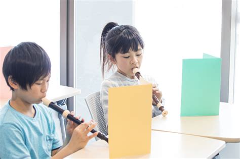 Elementary School Music Lessons Stock Photo Download Image Now 10
