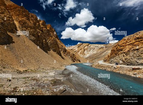 Himalayan Landscape In Hiamalayas Himachal Pradesh India Stock Photo