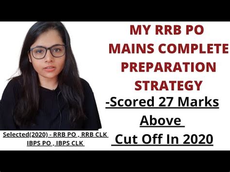 Rrb Po Mains Complete Preparation Strategy Ibps Rrb Po