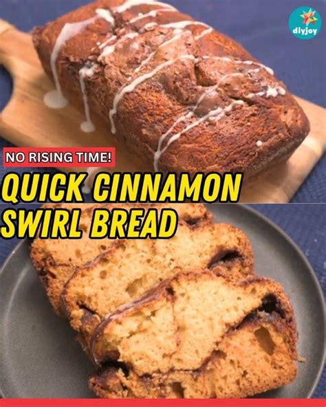 Quick Cinnamon Swirl Bread Recipe