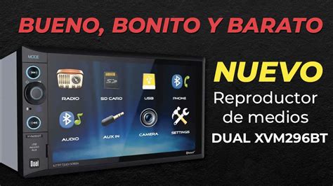 NUEVO Reproductor De Medios DUAL XVM296BT Unboxing Y Review YouTube