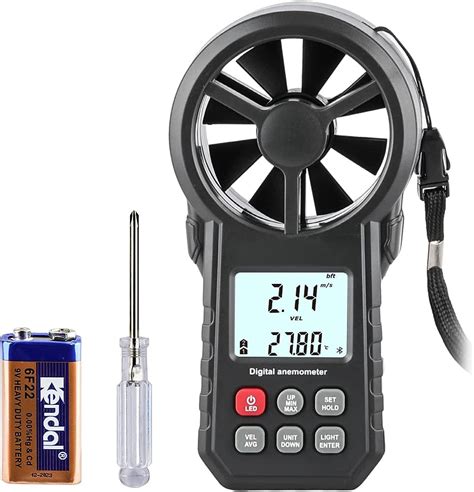 HOLDPEAK HP 866A Digital Anemometer Handheld CFM Meter With