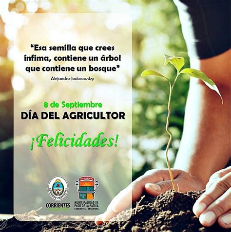 De Septiembre D A Del Agricultor Municipalidad De Paso De La Patria