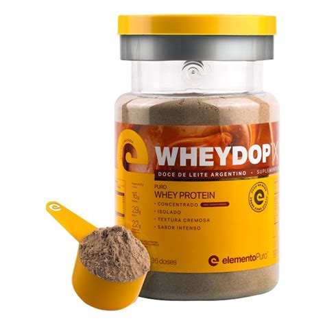 Wheydop X Whey Protein Elemento Puro Doce De Leite Argentino 900g No