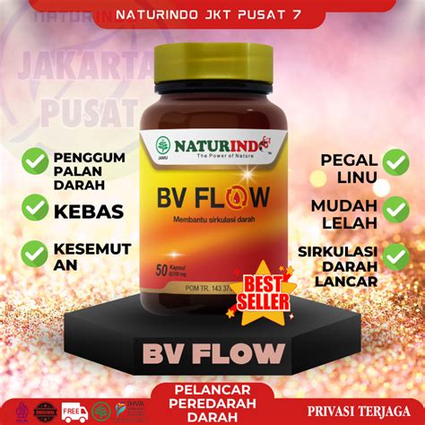 Jual Naturindo Bv Flow Obat Herbal Penyumbatan Pembuluh Darah