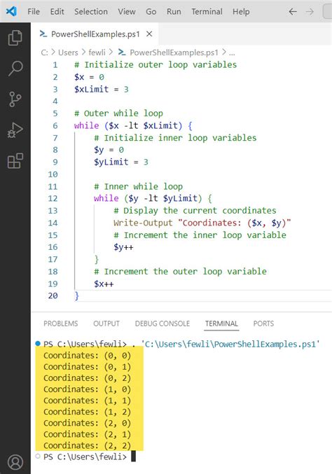 While Loop In Powershell With Examples Powershell Faqs