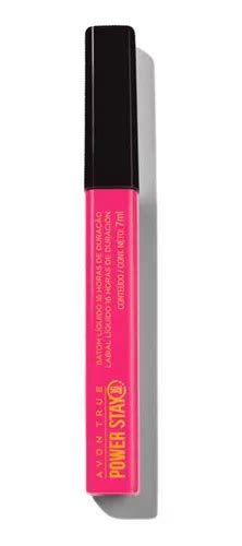 Labial L Quido Mate Avon Power Stay Indeleble Color Fail Proof Fucshia