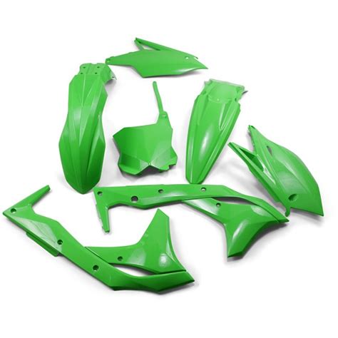 KIT DE PLÁSTICOS UFO KAWASAKI KXF 250 17 19 VERDE