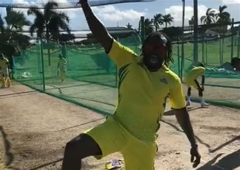 Watch From Burrah To Bhangra Chris Gayle S PDA For Punjabi Kings XI