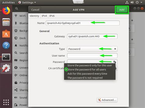 Openvpn Setup Via Gui In Ubuntu Ipvanish