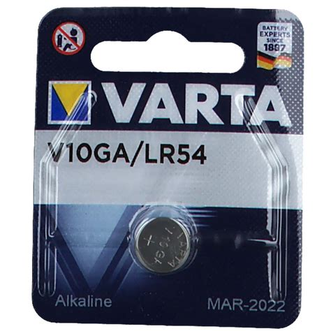 VARTA V10GA LR54 Knopfzelle 1 St Shop Apotheke