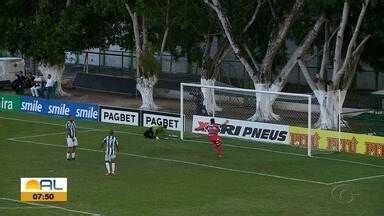 Globo Esporte AL base do sub 20 CRB derrota o Murici pela sétima