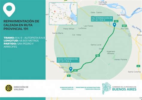 La Provincia Invierte M S De Mil Millones De Pesos Para Mejorar La Ruta