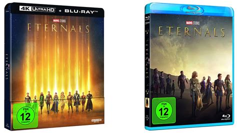 Eternals Im 4k Steelbook And Als Standard Varianten Ab Februar 2022