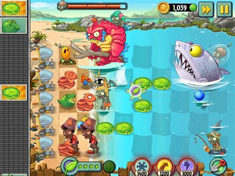 Plants Vs Zombies Gets A New Update Called The Big Wave Beach Part