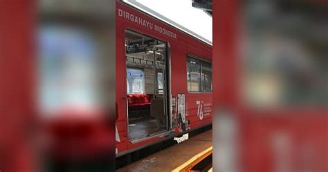 Tiga Bocah Lempari KRL Di Depok Pakai Batu Hingga Kaca Pecah Ini