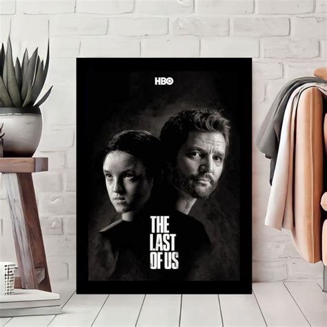 Quadro Decorativo Joel E Ellie The Last Of Us Séries Elo7