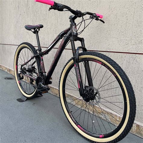 Bicicleta Ducce Aro Gt X V Freio A Disco Preta E Pink Bike