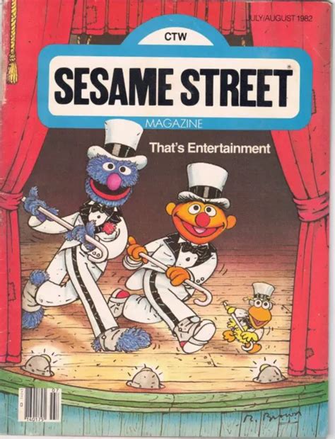 Sesame Street Magazine That S Entertainment Place July August